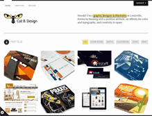 Tablet Screenshot of catbdesign.com